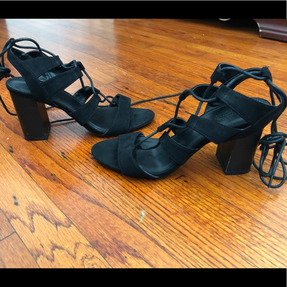 Charlotte Russe lace up heels